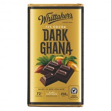 Whittakers 惠特克 72%加纳可可黑巧克力 250g